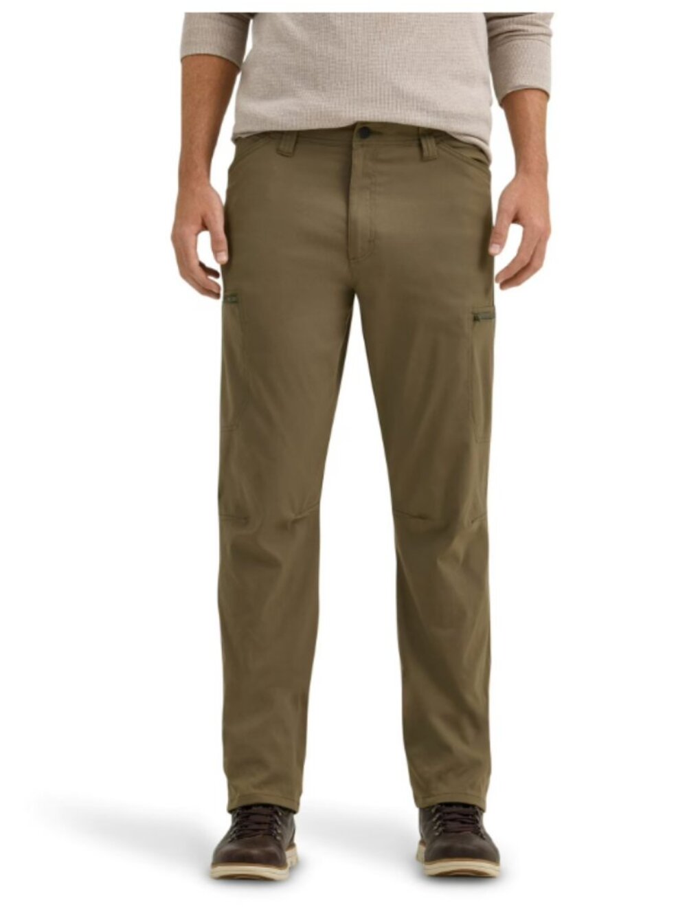 Wrangler Outdoor All Terrain Cargo Pant Brown 38x30 UPF 50+Sun Protection NWT